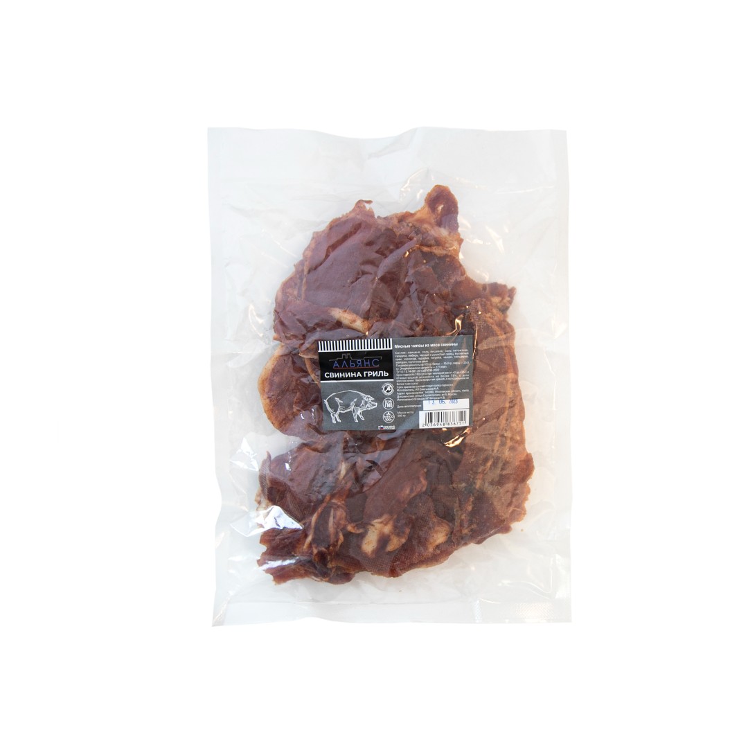 Мясо (АЛЬЯНС) вяленое свинина гриль (500гр) в Химках