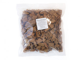 Арахис со вкусом креветок: Гренки черные со вкусом сыра