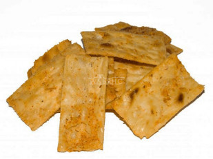 Японские снеки и крекеры: Лаваш со вкусом холодца и хрена