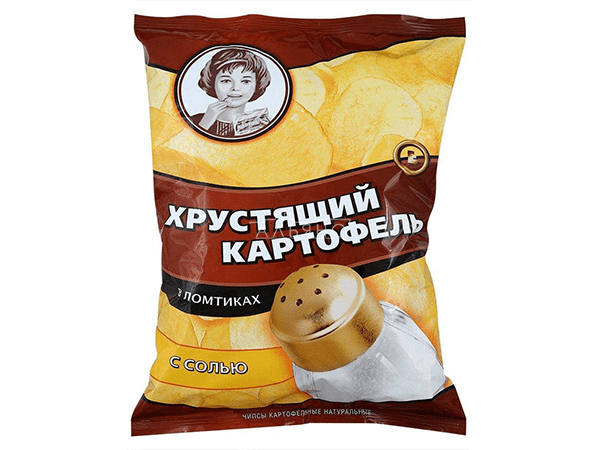 Картофельные чипсы "Девочка" 160 гр. в Химках
