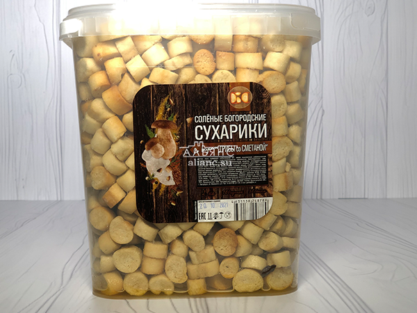 Сухарики с грибами и сметаной в Химках