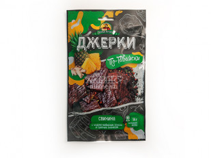 Ведро Ржаные гренки с семгой и сыром: Джерки из свинины 