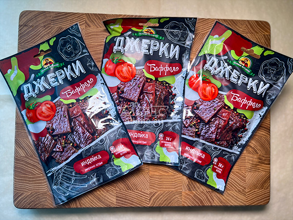 Джерки из индейки "Баффало" 45 гр. в Химках