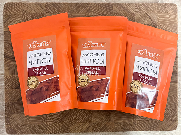 Мясо (АЛЬЯНС) вяленое курица "Гриль" 50 гр. в Химках