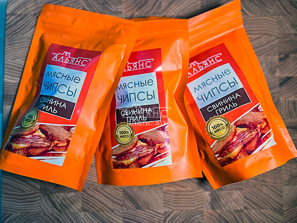 Мясо (АЛЬЯНС) вяленое свинина "Гриль" 50 гр. в Химках