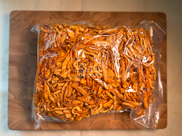 Нитка ЖАРЕНАЯ "Тайский перец" Oktobersnack 1 кг (сырный продукт) в Химках