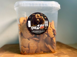 Арахис: Ведро Ржаные гренки со вкусом Салями (1 кг)