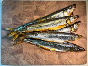 Скумбрия холодного копчения: Корюшка Х/К ГОСТ (крупная)