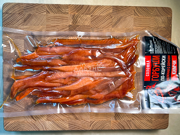 Горбуша соломка по-корейски в Химках