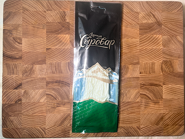 Сыр 60 гр ГОРНЫЙ СЫРОВАР (Паутинка белая с укропом и чесноком) в Химках