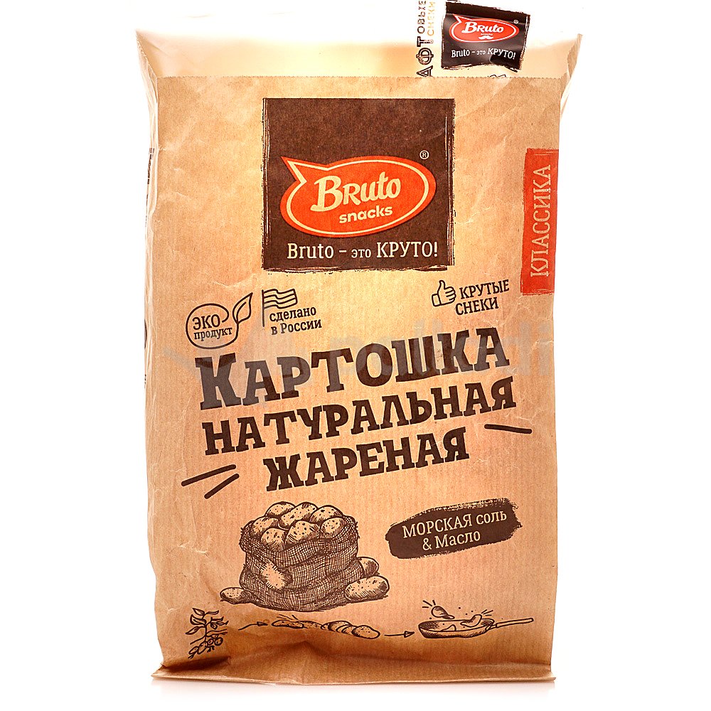 Картофель «Бруто» с солью 70 гр. в Химках