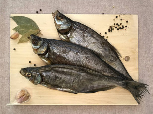 Вобла астраханская ГОСТ с икрой: Синец вяленый